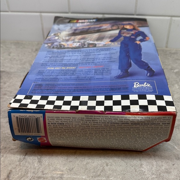 Barbie 50th Anniversary Collector Edition NASCAR Barbie Doll 20442. Like new! - Picture 3 of 12